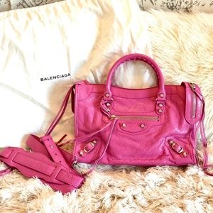 NWT Balenciaga Classic City Nickel Small Tote Bag